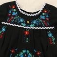 thumbnail image 5 of IDOPIP Newborn Baby Girl Mexican Ethnic Embroidery Floral Romper Cinco De Mayo Baby Girl Onesie, 5 of 7