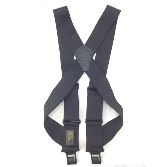 Perry Suspenders 2" Men's uBEE Outback Comfort Adjustable Suspenders - Black, Regular
