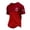 Red, variant on Jesus Cross T Shirts for Men Faith Christian Tees Short Sleeve Breathable Basic Tops Relaxed Fit Beige M
