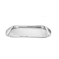 thumbnail image 1 of Classic Touch ST617 19.75 x 13.75 in. Rectangular Stainless Platter, 1 of 1