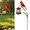 Cardinal, variant on Cardinal/Hummingbird/Kingfisher Outdoor Stake Solar Light, Red Bird Lantern Decor Garden Stake with Hanging Warm Glow Lamp, Pathway Stake Statue for Yard Art Lawn Patio Porch