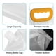 thumbnail image 5 of Uxcell 5L Bolsa de Agua Plegable, Jarra de Almacenamiento de Plástico, Bolsa de Agua de 4 Paquetes, Transparente, 5 of 7