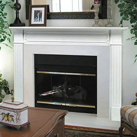Pearl Mantels 520-48 Berkley Paint Grade Fireplace Mantel, Interior Opening 48-inch Wide by 42-inch