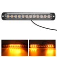 thumbnail image 4 of Lámpara de flash Luz de advertencia estroboscópica de emergencia 6500K 12V 12LED Señal de iluminación amarilla para camión Coche ANGGREK Otros, 4 of 8