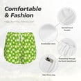 thumbnail image 6 of Lsque Daisies Flowers Printed Women's Running Shorts with Liner Pockets,Elastic Quick Dry Workout Athletic Gym Yoga Shorts,Womens High Waist Shorts-Medium, 6 of 9