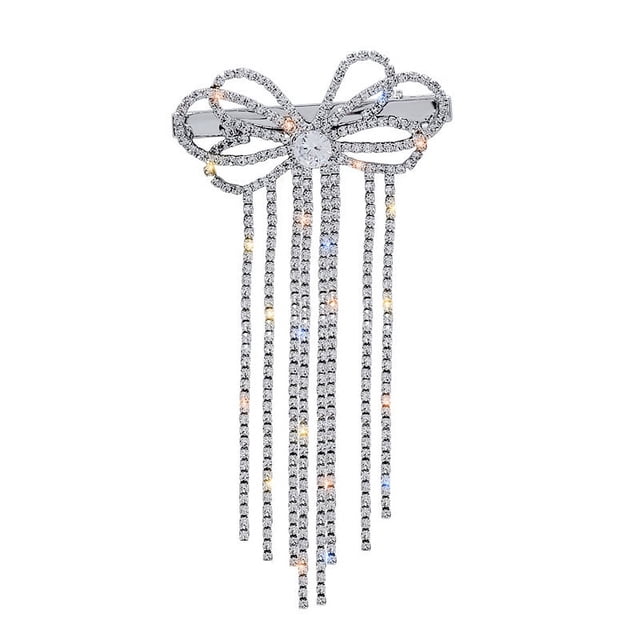 Barrettes de Cheveux Strass Pinces à Cheveux pour Femmes Pinces à Cheveux Accessoires de Cheveux