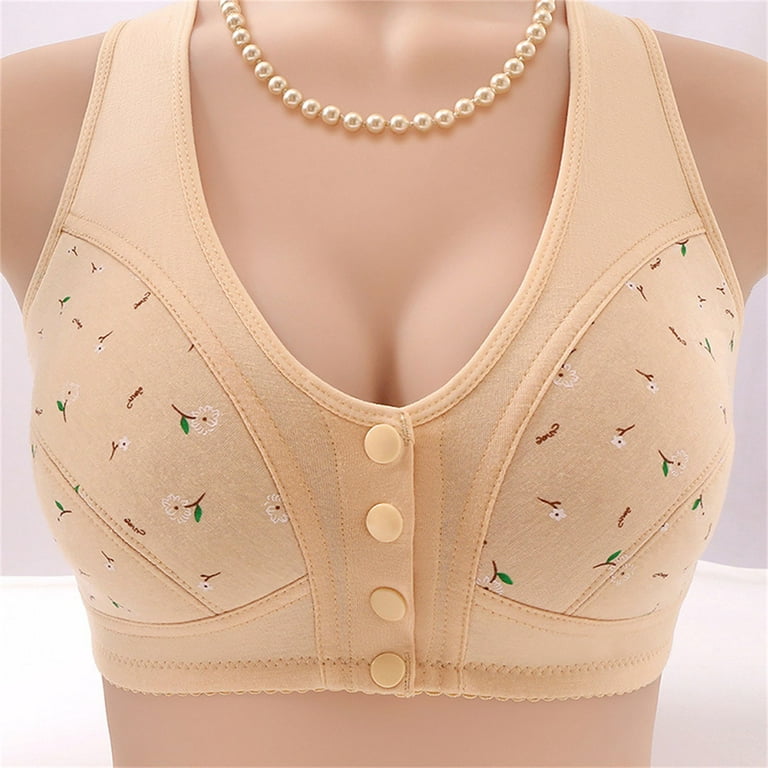 hcuribad Bras for Women, Coluckor Front Closure Smoothing Deep Cup