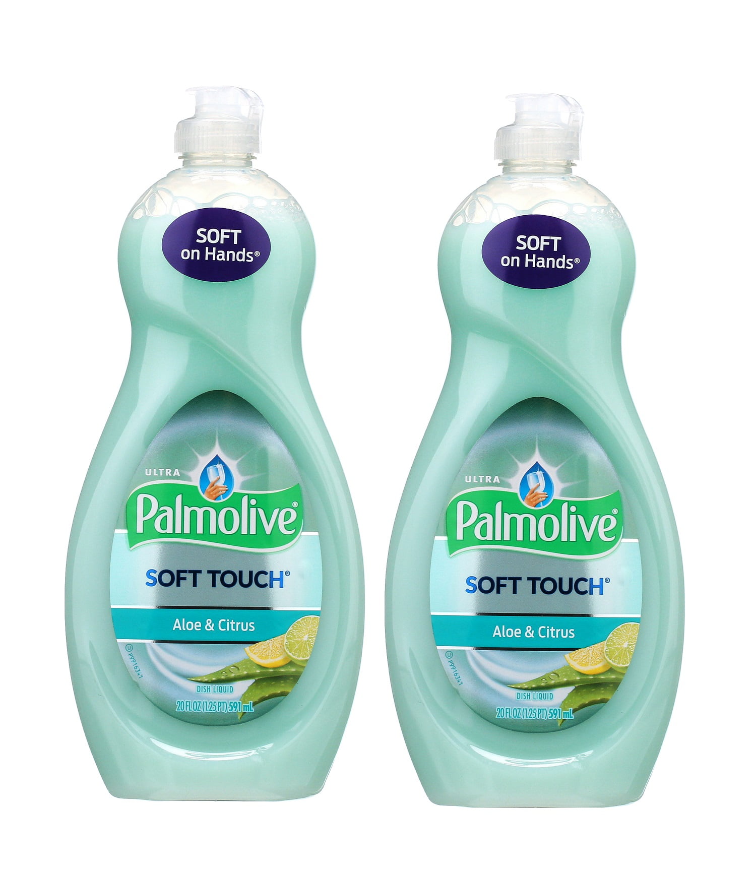 Palmolive Ultra Dish Liquid, Soft Aloe & Citrus, 20 Fluid Ounces, 2