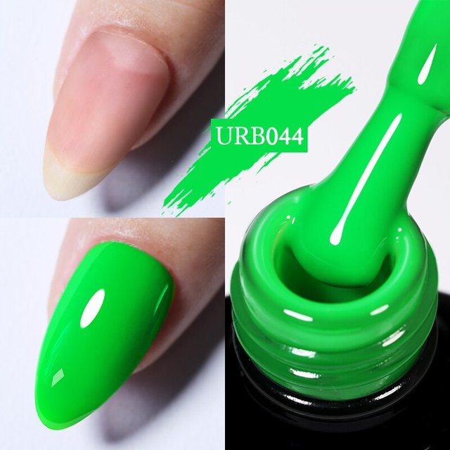 Azúcar UR 7ml botella de vidrio brillante rosa brillo Base de goma esmalte de uñas en Gel UV LED Nail Art diseño barniz manicura Tan Jianjun unisex