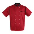 thumbnail image 2 of Chaqueta Unisex, Chaqueta de Panadero con Cuello Alto, Cocina, Hotel, Ropa , Catering de Fácil atención, , Chaqueta de Trabajo L Yinane Chef Jacket Uniform, 2 of 8