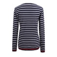thumbnail image 2 of Richie House Women's Striped Pullover Sweater RH2051-L, 2 of 7