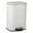 White, variant on Trash Can for Kitchen, Stainless Steel Step Trash Can with Soft-Close Lid & Removable Inner Bucket, Rectangular Garbage Can for Office Bathroom Living Room