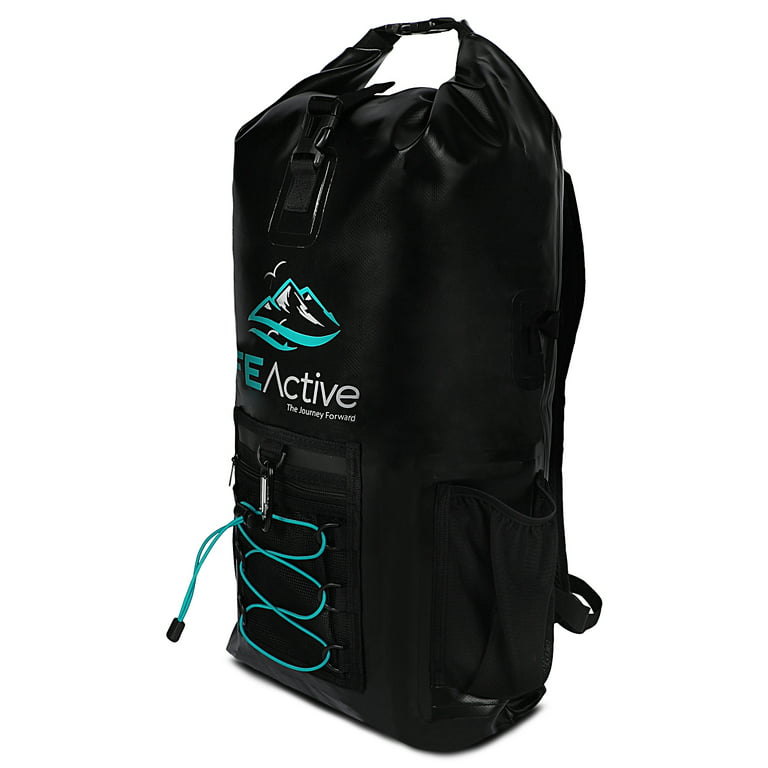 Fe Active Dry Bag Waterproof Backpack - 20L Eco Friendly Hiking Backpack. Ideal for Camping Accessories & Fishing GEAR. Great Travel Bag, Beach Bag