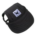 thumbnail image 1 of TAILUP Small Pet Summer Canvas Cap Dog Baseball Visor Hat Puppy Outdoor Pet Cap, 1 of 9