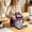 Purple, variant on Large Capacity Knitting Storage Tote Bag, Multi Pocket Sewing Organizer for Yarn, Crochet Supplies and Craft Tools, Waterproof Fabric Carry Bag, 17 x 13 x 9 in