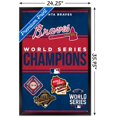 thumbnail image 3 of MLB Atlanta Braves - Champions 23 Wall Poster, 22.375" x 34" Framed, 3 of 5