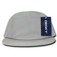 thumbnail image 4 of Decky 985 5 Panel Racer Caps-Grey, 4 of 4