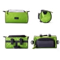 thumbnail image 3 of MasteelfCA Bike Frame Bag With Mobile Phone Pocket - Water Resistant (Green), 3 of 7