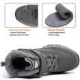 thumbnail image 4 of Northblanc Womens Winter Snow Boots Outdoor Hiking Boots Warm Faux Leather Lined Waterproof Anti-Slip Ankle Booties for Walking, 4 of 9