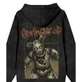 thumbnail image 4 of Five Nights At Freddy's Springtrap Freddy Poster Art Men's Black Mineral Wash Long Sleeve Hooded Sweatshirt - 3XL, 4 of 7