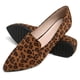 thumbnail image 3 of Zapatillas de ballet SAILING LU para mujer, gamuza sintética, leopardo, marrón 36, 3 of 7