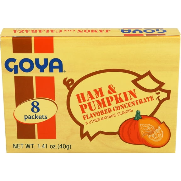 GOYA Ham Pumpkin Flavored Bouillon, 1.41 oz
