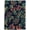 Black, variant on Trio Cactus Navy Area Rug 8x10 Contemporary Transitional Design
