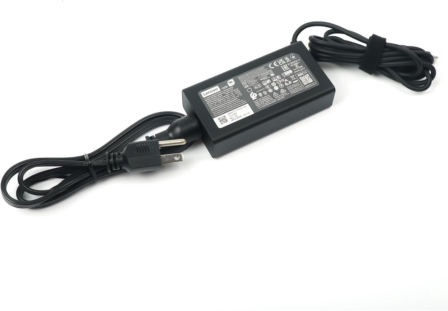Original Replacement For Lenovo 100W USB Type C AC Adapter for Lenovo IdeaPad 5 Pro 16, Lenovo Yoga Slim 7 Pro 14IAP7, Compatible P/N: ADL100YLC3A, ADL100YDC3A, SA11D52396, GX21J75543, 5A11J62105.