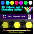 thumbnail image 5 of Pool Toy - 16" Light up Beach Ball Toy, Glow in Dark Pool Games Toys with 16 Color Changing Lights Child, 5 of 8