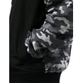 thumbnail image 4 of Ma Croix Mens Windbreaker Jacket Lightweight Slim Fit Zip Up Hoodie, 4 of 8