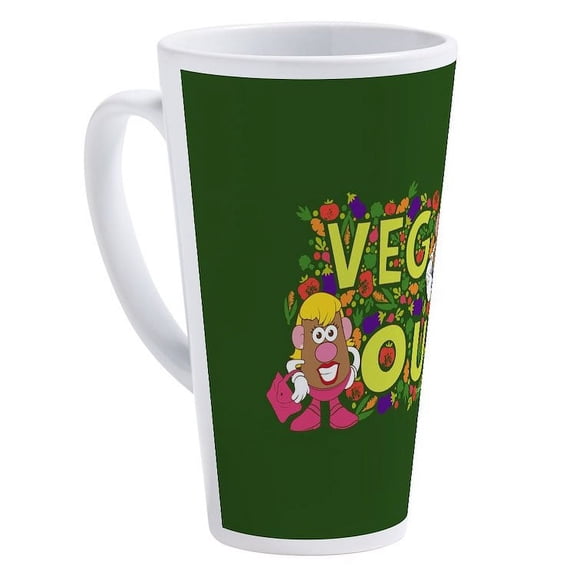 CafePress - Mr. Potato Head Veg Out - 17 Oz White Ceramic Latte Mug