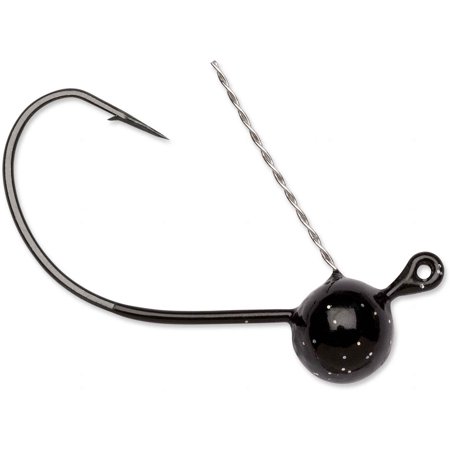 UPC: 0043193113980 | VMC WWJ18-BK Wacky Weedless Jig 1/8 oz  Black 4 Piece – WWJ18-BK