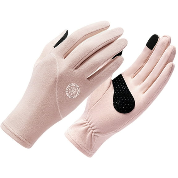 Roncen Winter Gloves for Women Warm Wool Touch Screen Ladies Windproof Thermal Knit Fleece Lined Gloves for Cold Weather