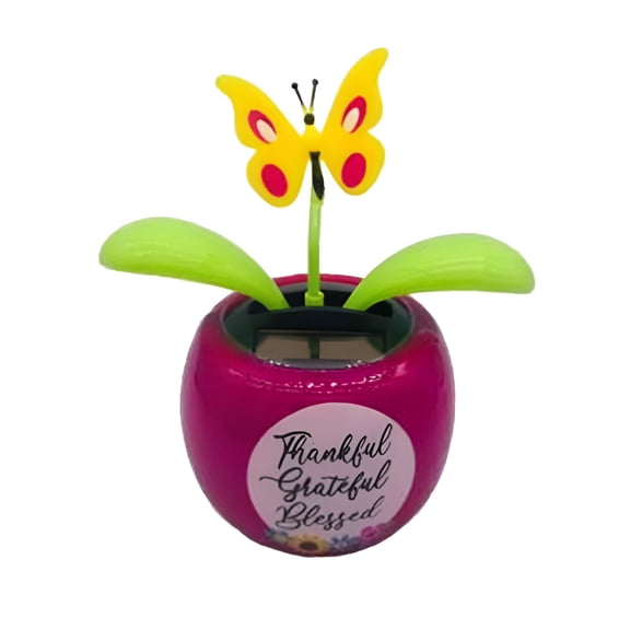 BESTSKY Solar Dancing Toy Flower Assorted Style Solar Powered Dancing Bobblehead