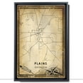 thumbnail image 2 of Plains Vintage Map Prints Canvas, Georgia Map Art Canvas, Canvas, Plains Map City style vintage Canvas , Canvas Wall Art, Street Map Artwork Canvas, 2 of 6