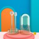 thumbnail image 1 of Set de 2 cepillos dentales infantiles, cabezal de silicona suave, antideslizante, de cepillos para la limpieza de del Salvador  Limpiador de lengua, 1 of 10