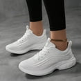 thumbnail image 3 of Women Walking  Shoes Lightweight Casual Sneakers for Gym Travel Work, 3 of 6