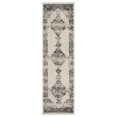 thumbnail image 1 of LR Home INFIN81335GAW2175 Infinity Modern Bordered Medallian Runner Indoor Area Rug, 1 of 1