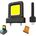 thumbnail image 1 of High Brightness Floodlight, for All Power Tool Batteries, Lithium Battery Lighting Light for Electric Tools, Power Tool Lithium Battery Multiple Universal LED Work Lights (Orange), 1 of 6