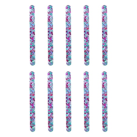 

Acrylic Cake Sticks Mirror Ice Cream Sticks Mini Popsicle Cake Stick Sticks Popsicle Color Sticks for DIY Art