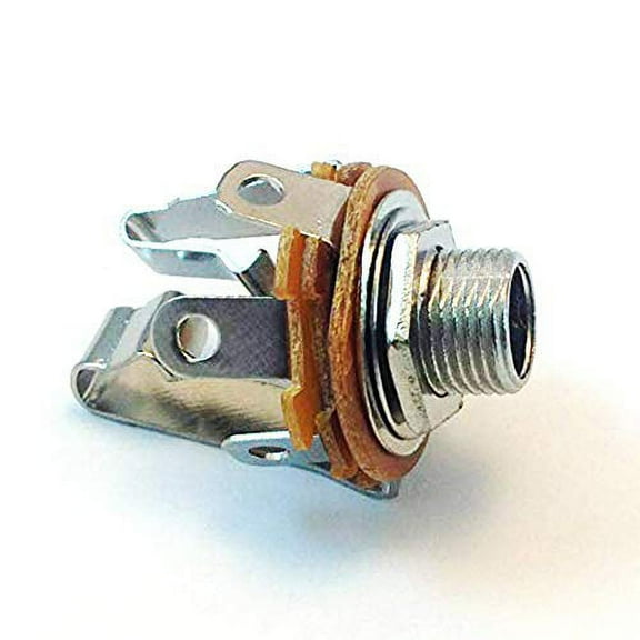 1/4" (6.3mm) Stereo Jack Closed Circuit Type Panel/Chassis Mount (1 Single)