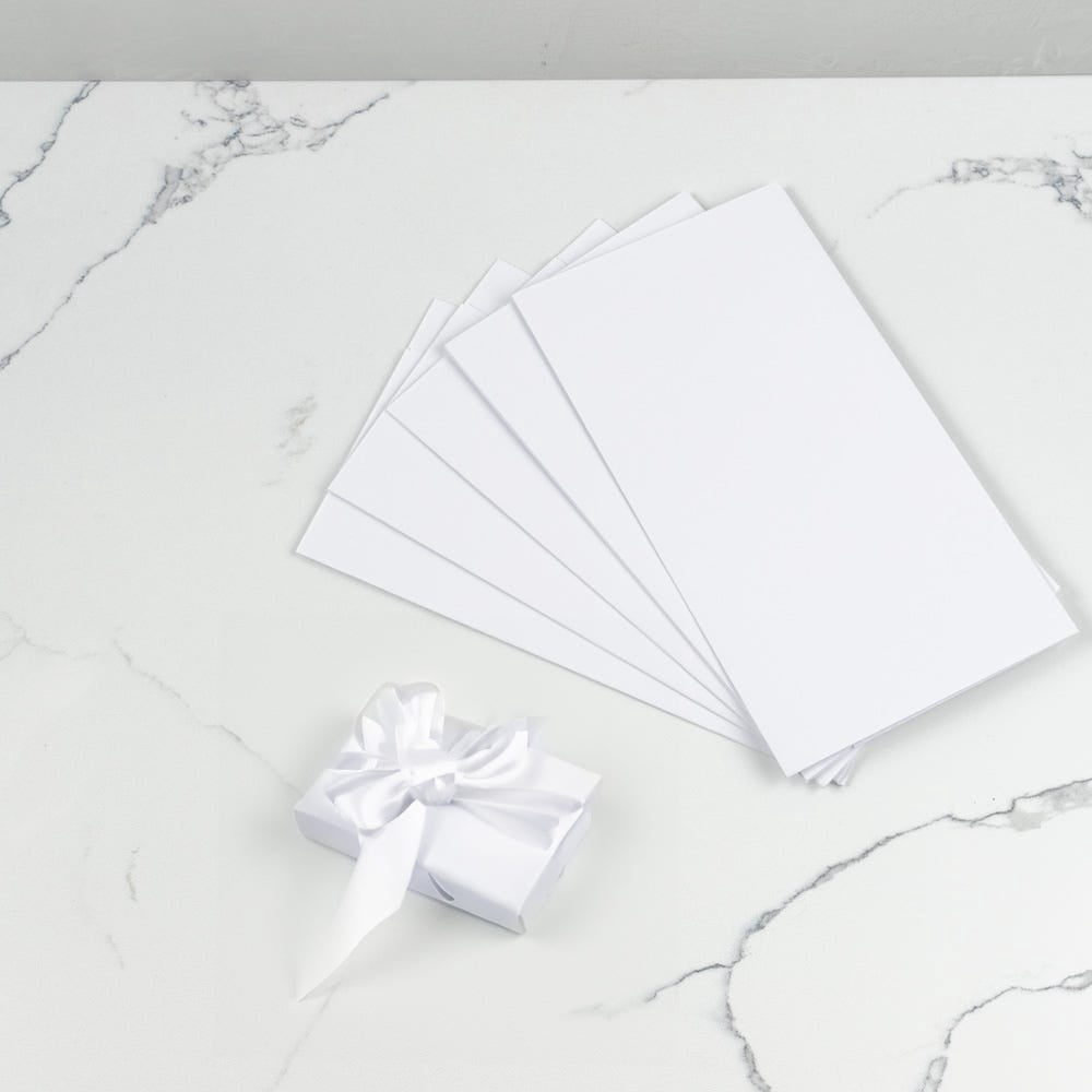 JAM Paper Matte Wrapping Paper Sheets, 30 x 20 per Sheet (25 sq ft Total), Matte White, 6 Sheets
