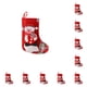 thumbnail image 1 of Matsuzay Christmas Sock Festival Holiday Xmas Fireplace Reusable Background Decoration Bag Home Fabric Non-woven Ornament Gift Type1 NO1, 1 of 6