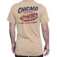 thumbnail image 2 of Smartprints Chicago Original Men's T-Shirt Natural, Cotton, S, 2 of 4