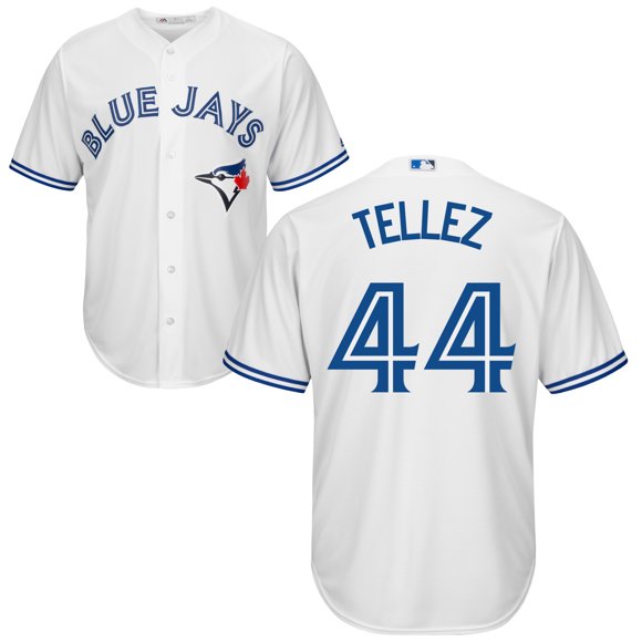 Men's Rowdy Tellez Toronto Blue Jays MLB Cool Base Replica Home Jersey