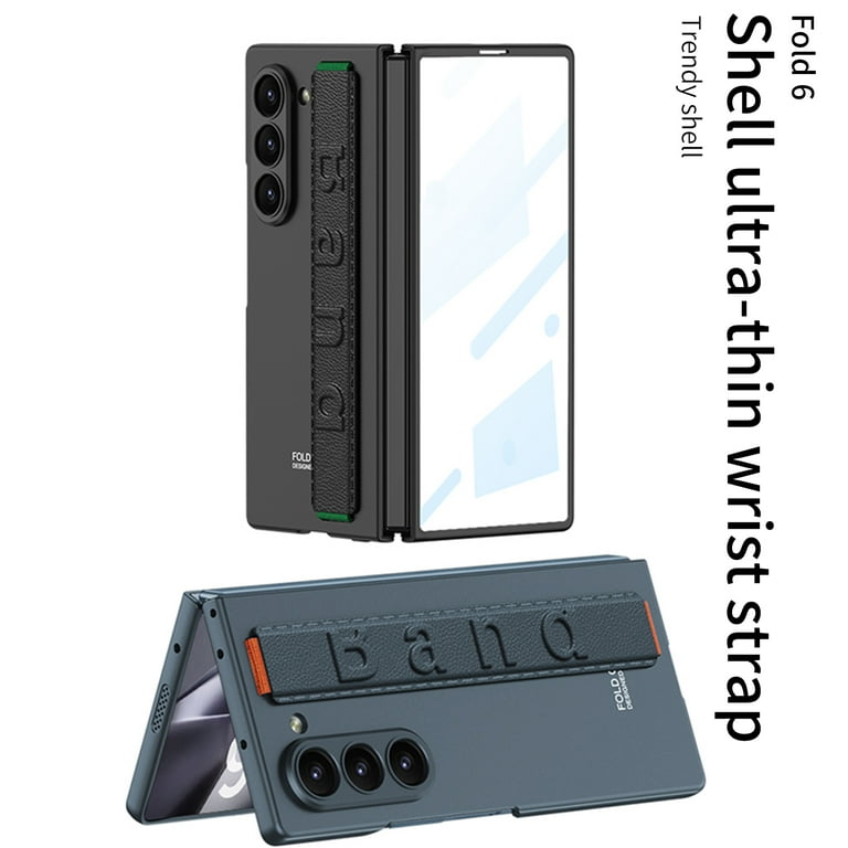 for Samsung Galaxy Z Fold Case with Ultra-Thin Wristband