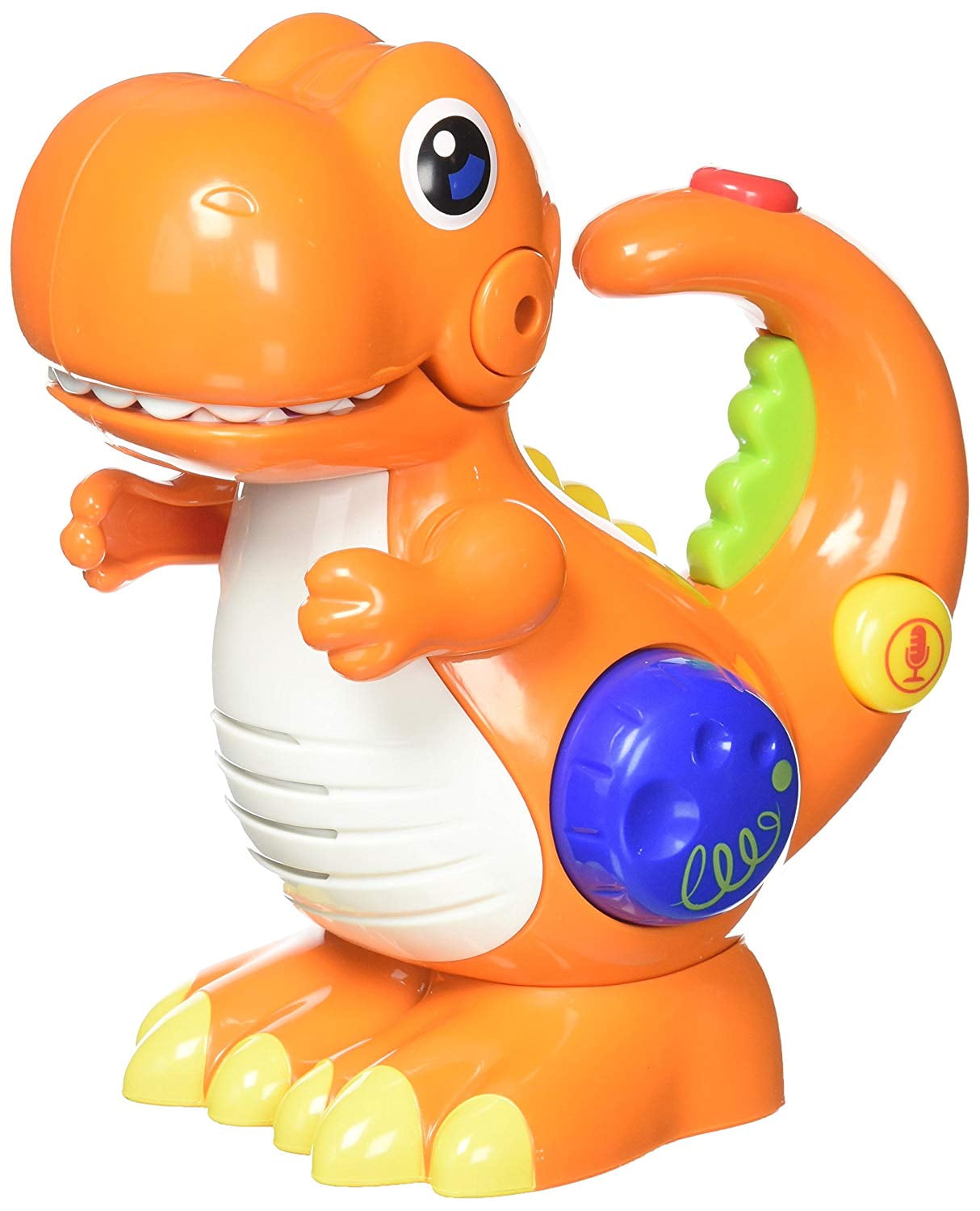 interactive sit on dinosaur