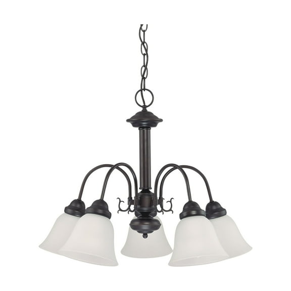 60/3141 Nuvo Lighting Ballerina-Five Light Chandelier-24 Inches Wide by 18 Inches High -Traditional Installation