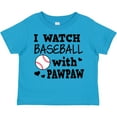 thumbnail image 3 of Inktastic I Watch Baseball with My Pawpaw Boys Toddler T-Shirt, 3 of 5