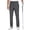 09#Dark Gray, variant on Slim Fit Casual Work Bottoms for Men Golf Dress Pants Quick Dry Straight Leg Trousers for Golf Course Green XL